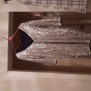 Sequin  party dress by express